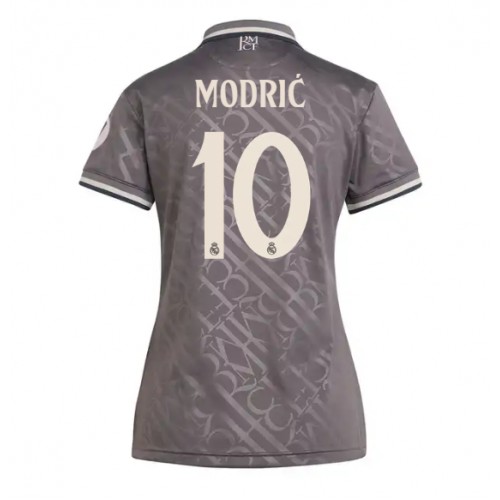 Fotbalové Dres Real Madrid Luka Modric #10 Dámské Alternativní 2024-25 Krátký Rukáv